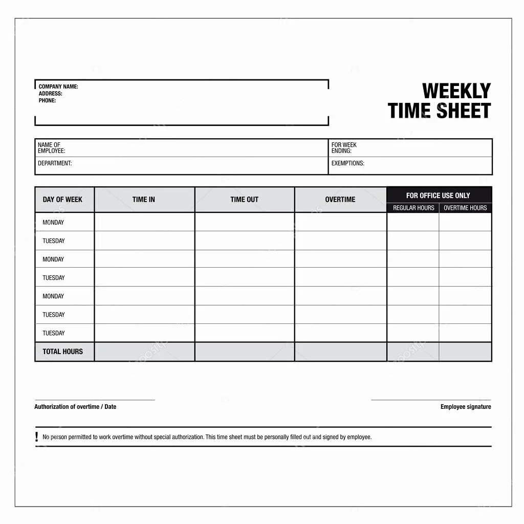 weekly time sheets template free tangseshihtzuse
